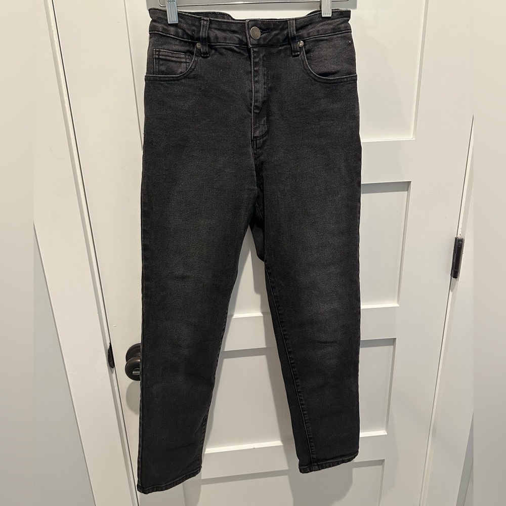 Common On Stretch Straight Black Jean